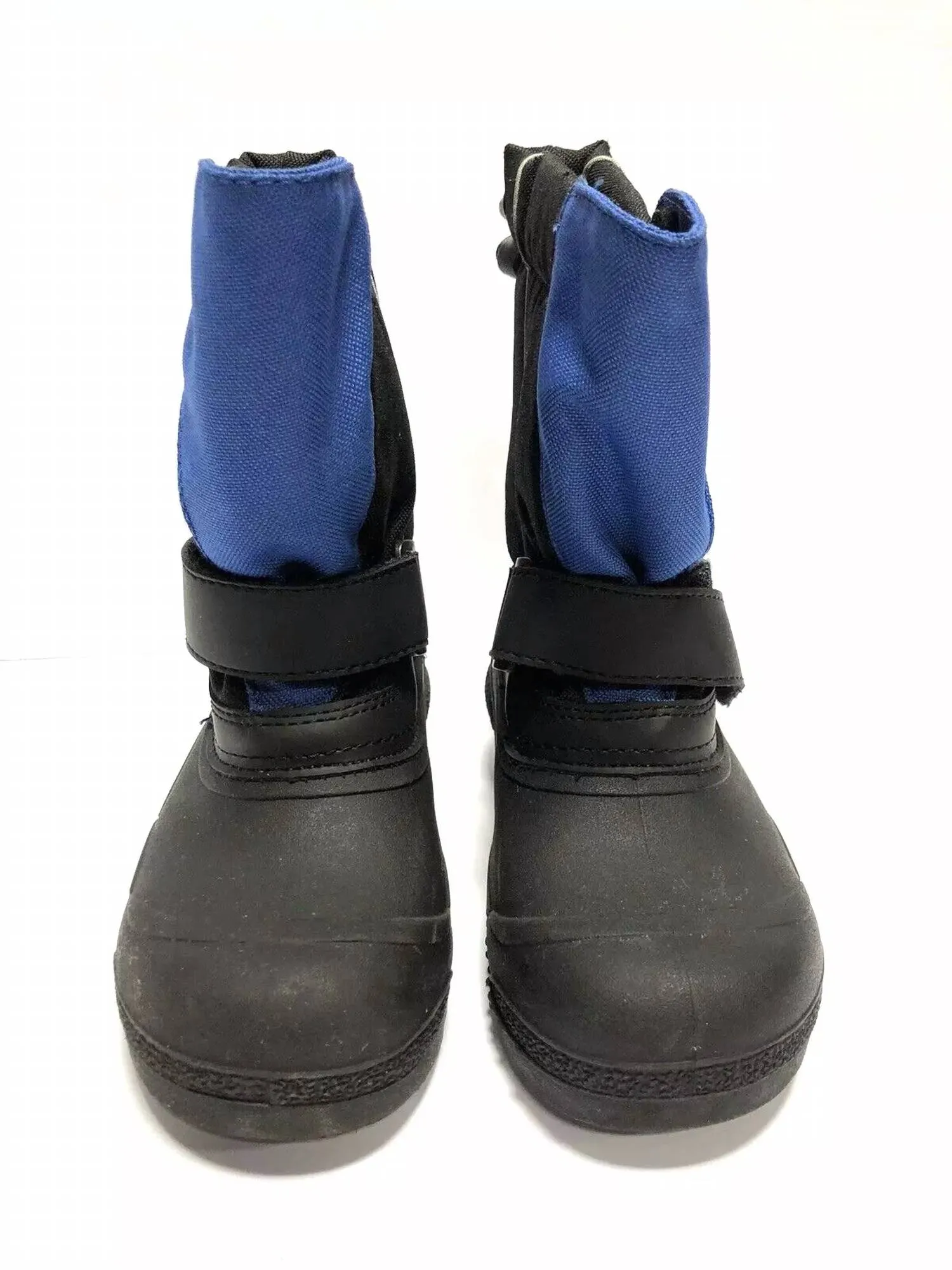 Kid's Quebec Boots In Black/royal
