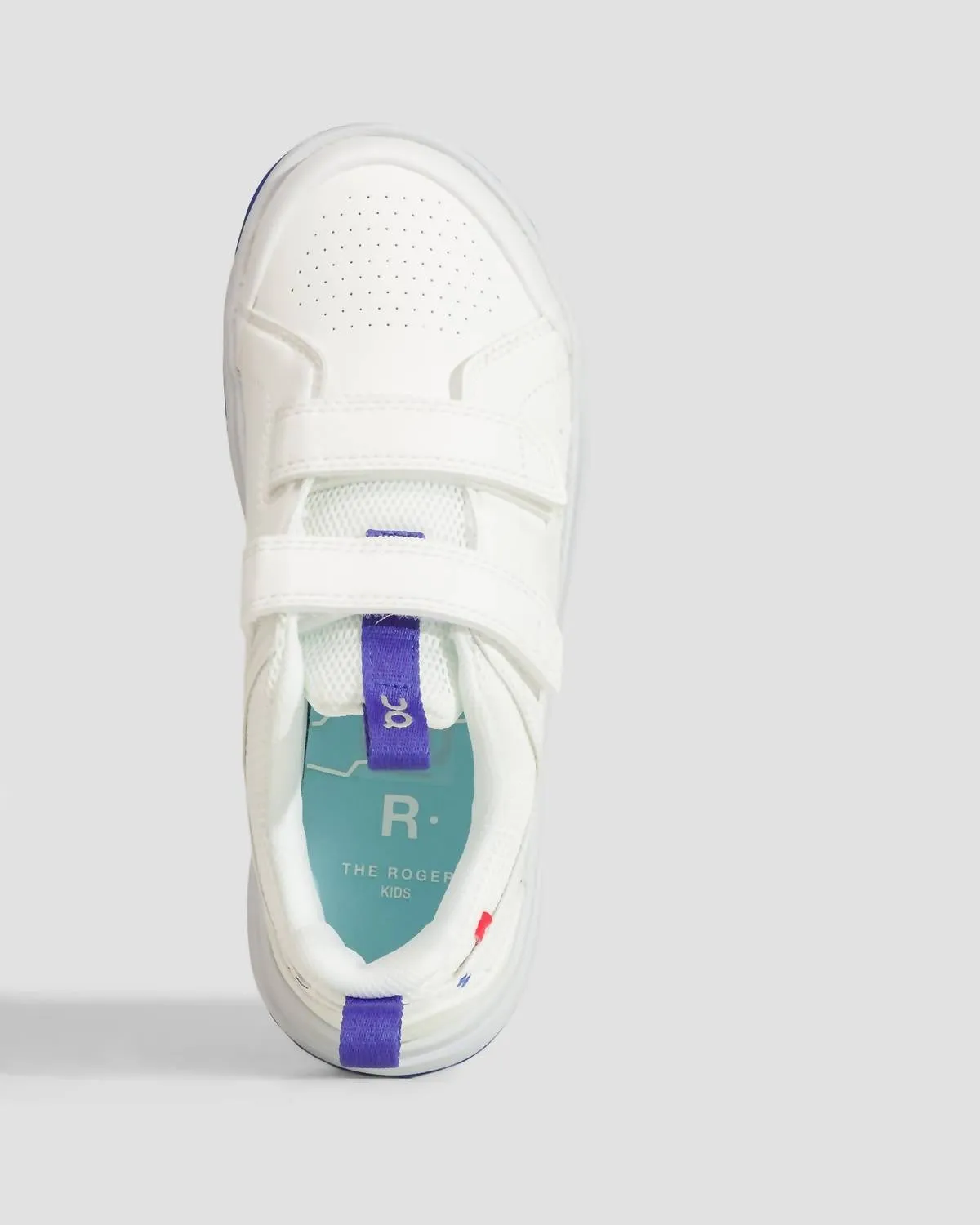 Kids' Roger Sneakers In White/indigo