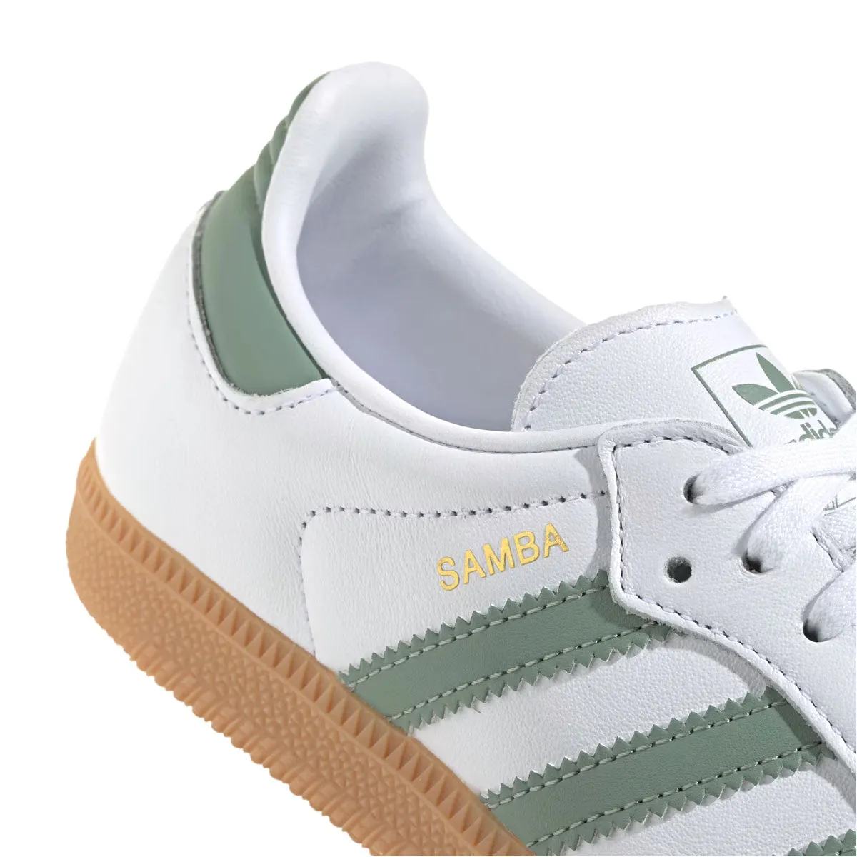 Kids Samba OG 'Cloud White Silver Green'