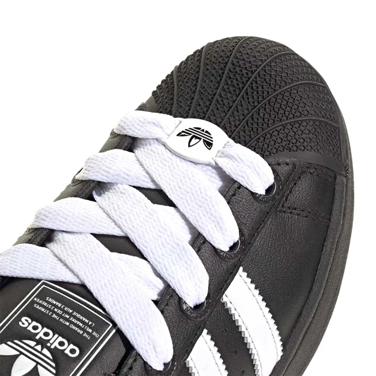 Kids Superstar ii 'Core Black Cloud White'
