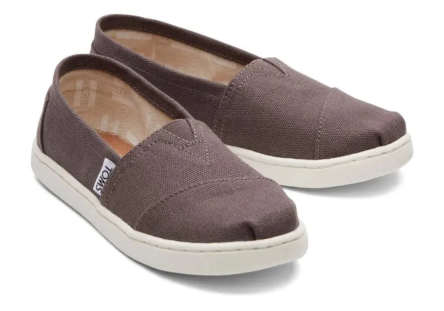 Kids TOMS Classic Canvas  Iconic Slip-On with Everyday Comfort