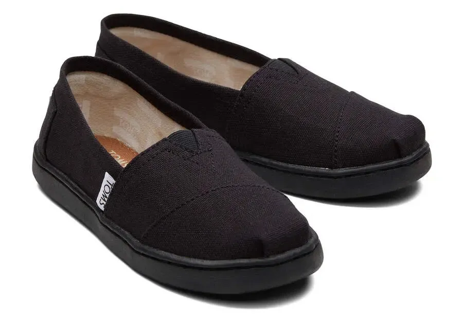 Kids TOMS Classic Canvas  Iconic Slip-On with Everyday Comfort