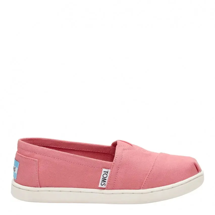 Kids TOMS Classic Canvas  Iconic Slip-On with Everyday Comfort