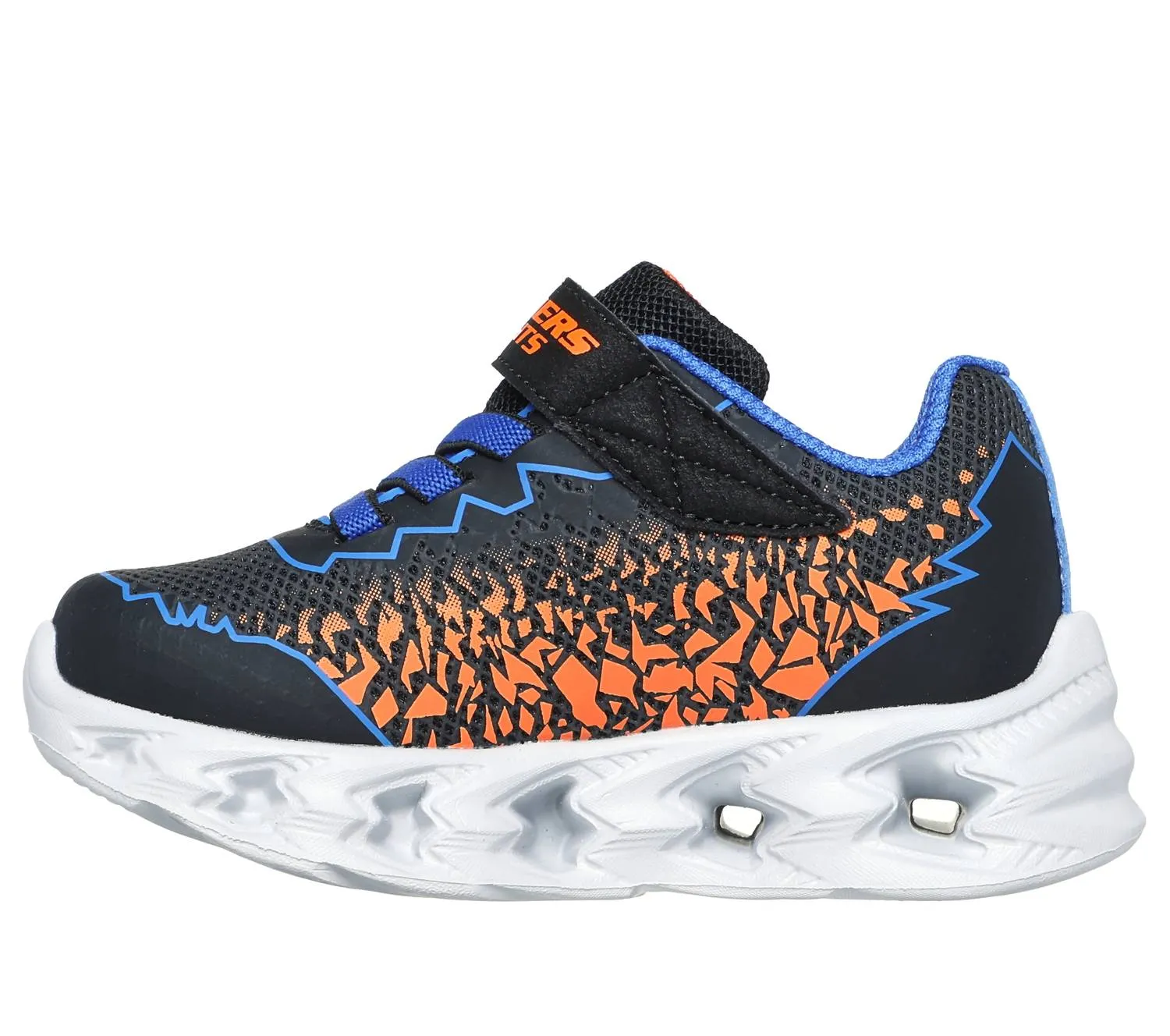 Kid's Vortex 2.0 Zorento Sneaker In Black Blue Orange