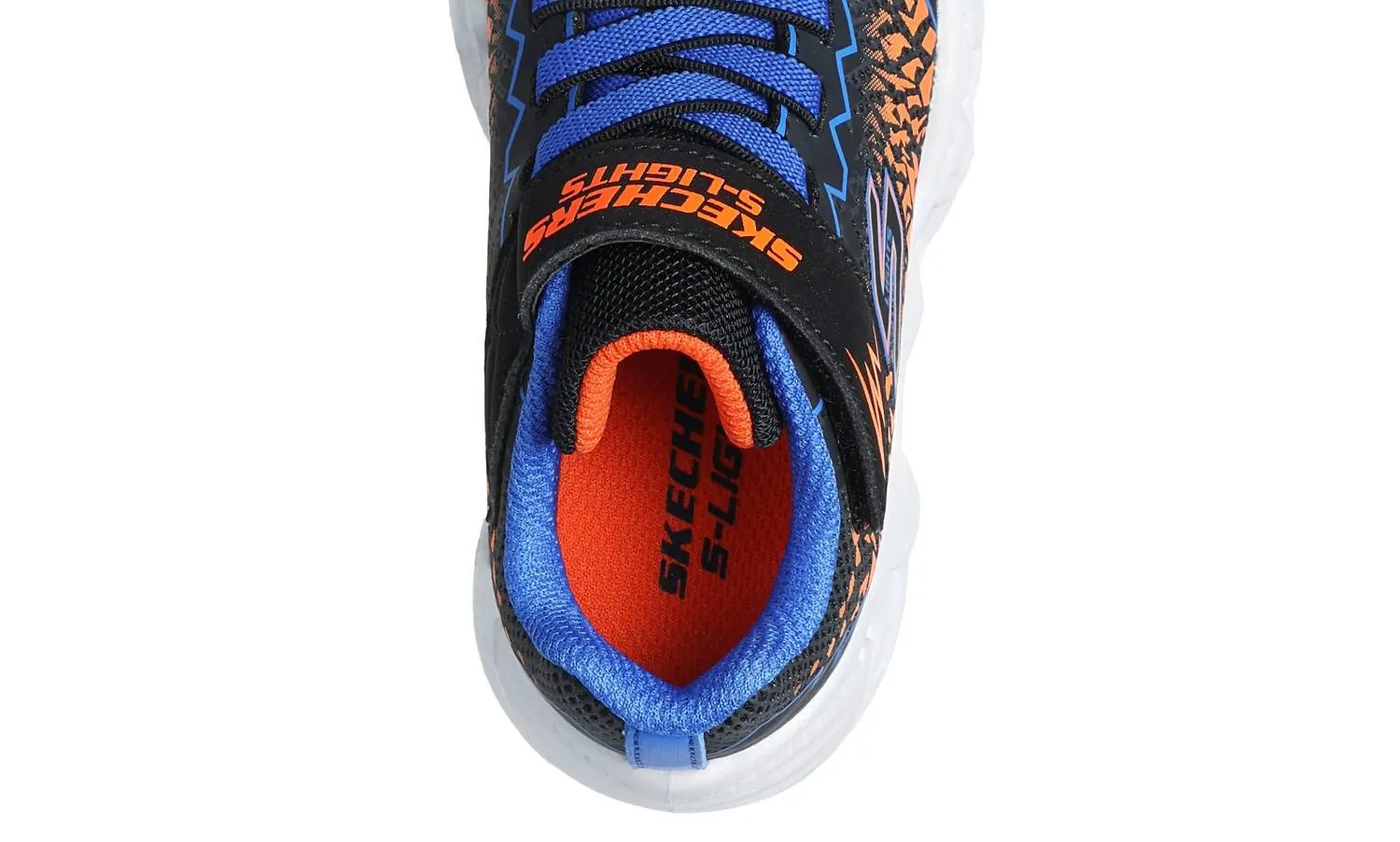 Kid's Vortex 2.0 Zorento Sneaker In Black Blue Orange