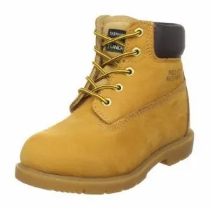 Kid's Waterproof Insulated Work Boot In Wheat