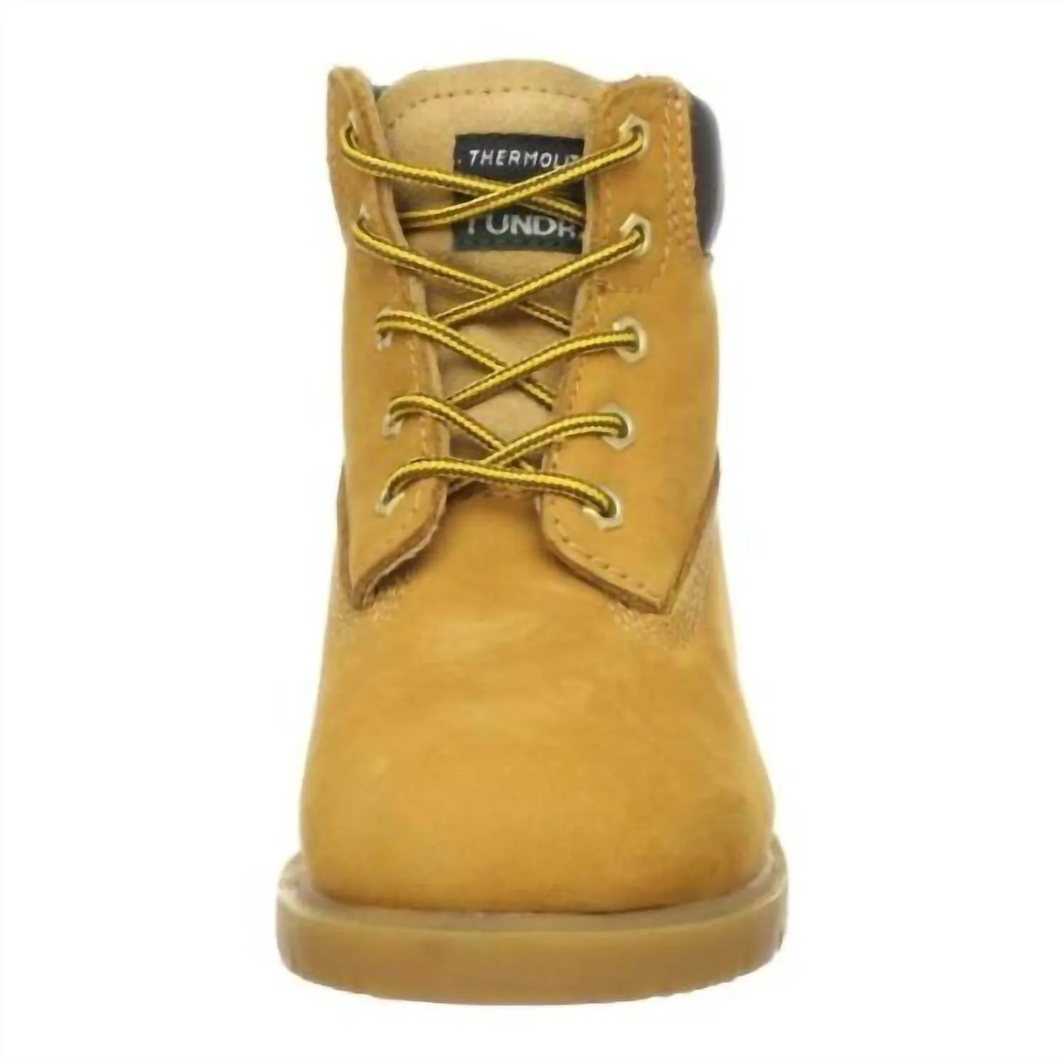 Kid's Waterproof Insulated Work Boot In Wheat