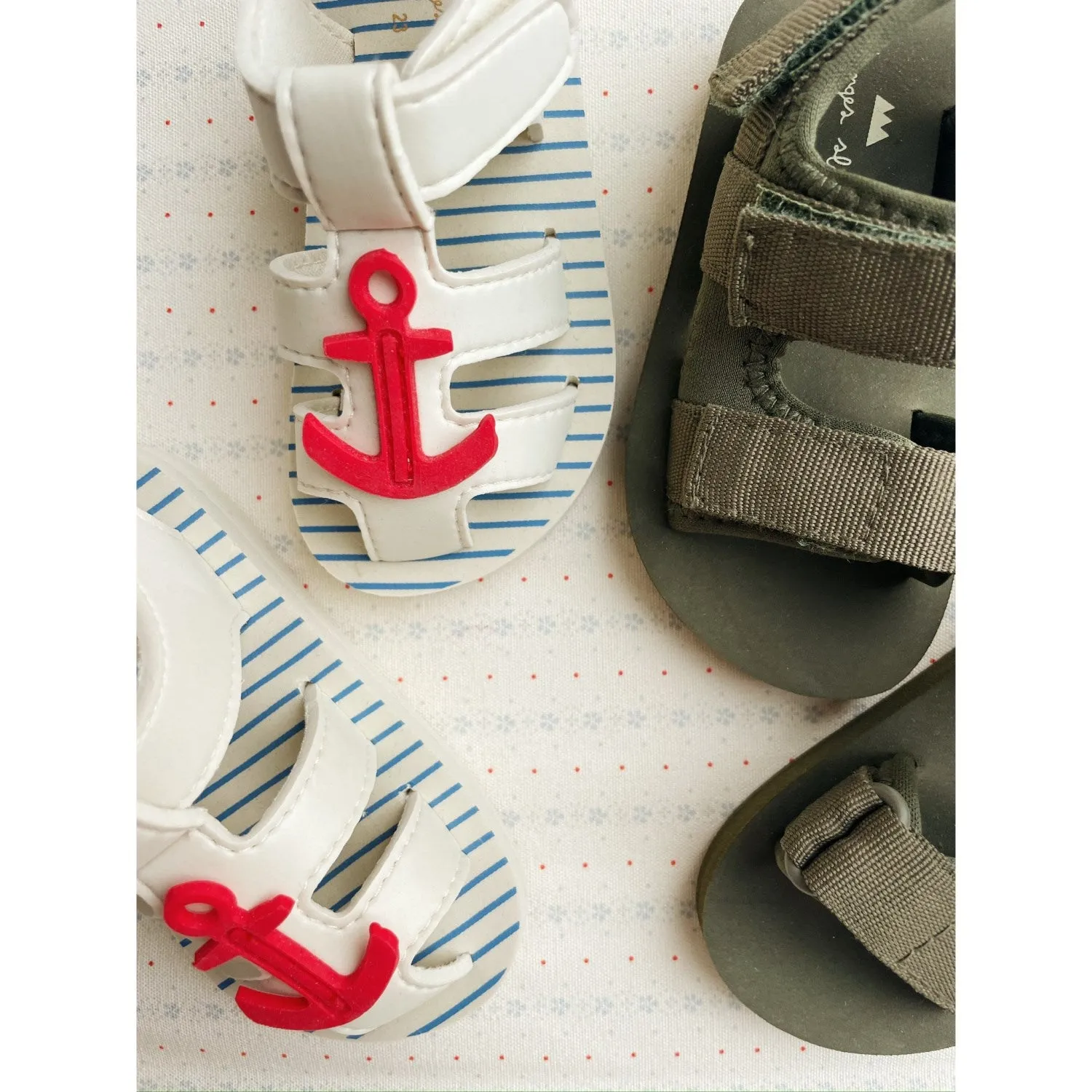 Konges Sljd Stripe Provance Sable Sandal.
