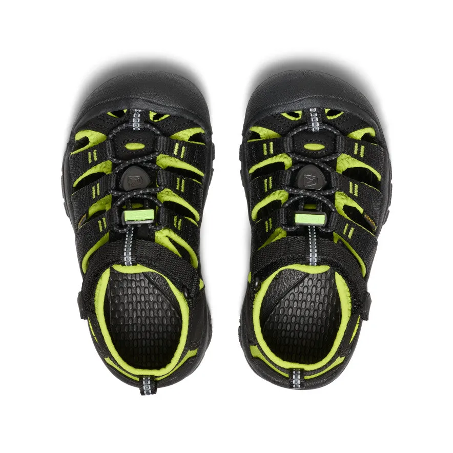 Little Kids' Newport H2  |  Black/Lime Green