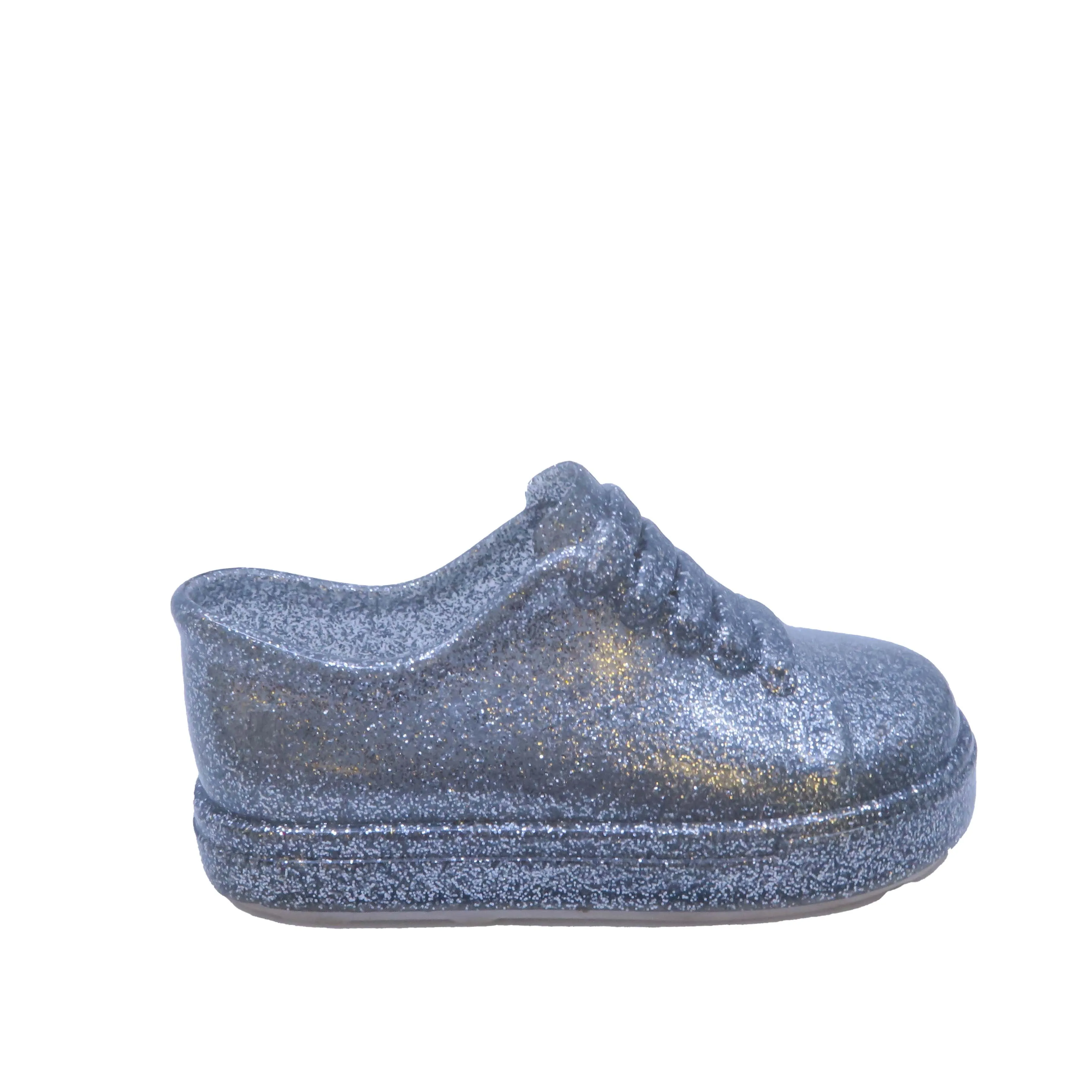 Mini Melissa Girls Silver Shoes