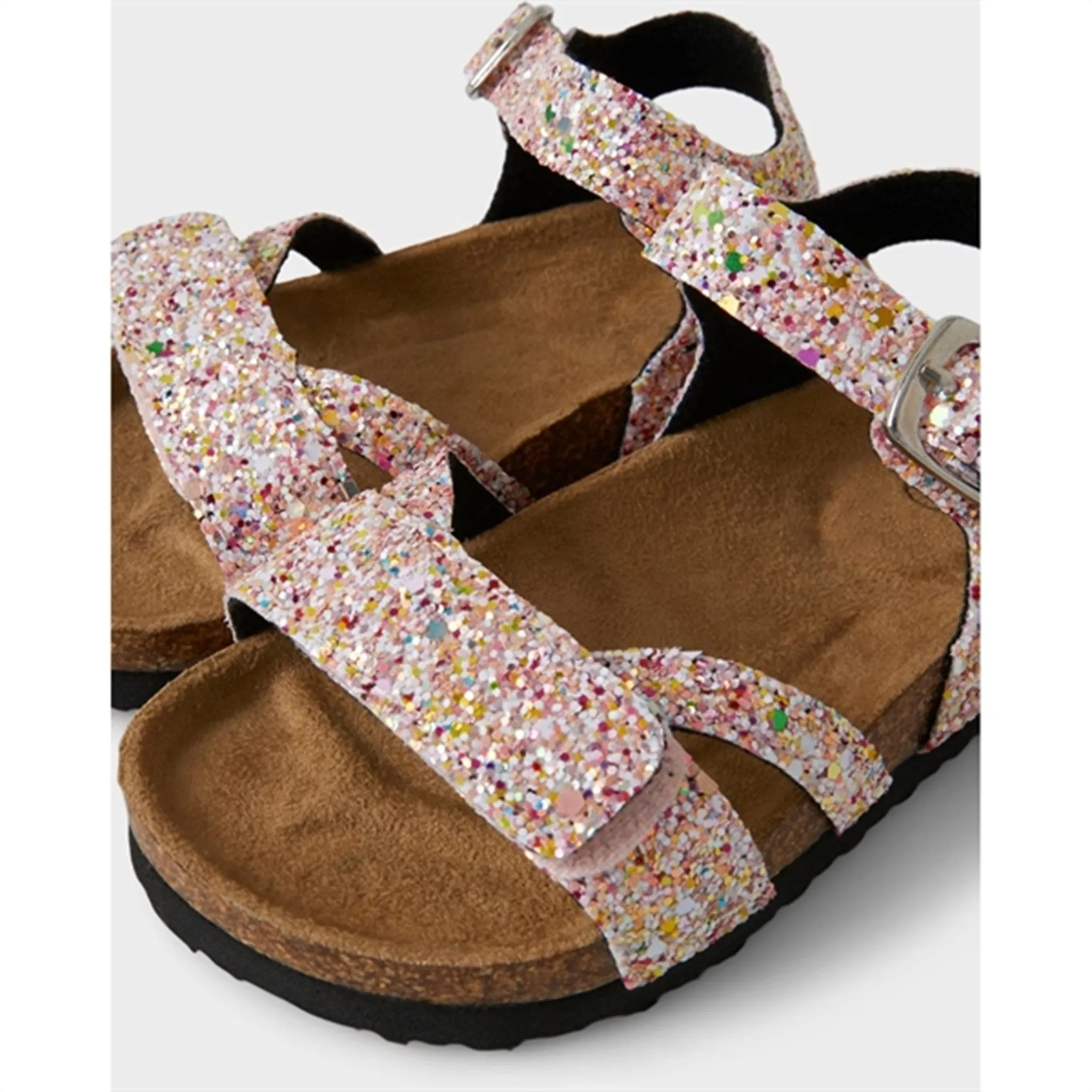Name it Jet Stream Multi Glitter Fiona Sandal