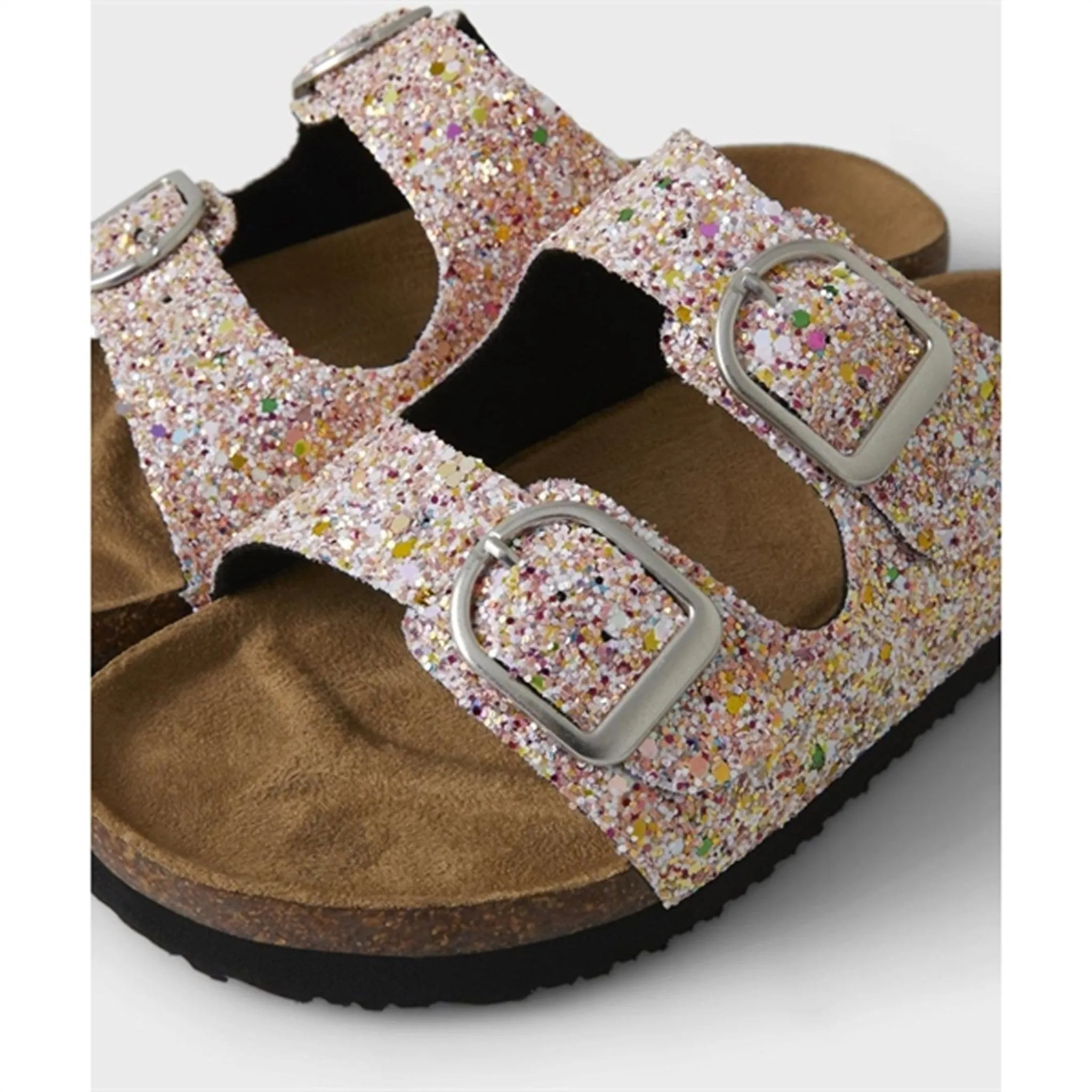 Name it Jet Stream Multi Glitter Flora Sandal Noos