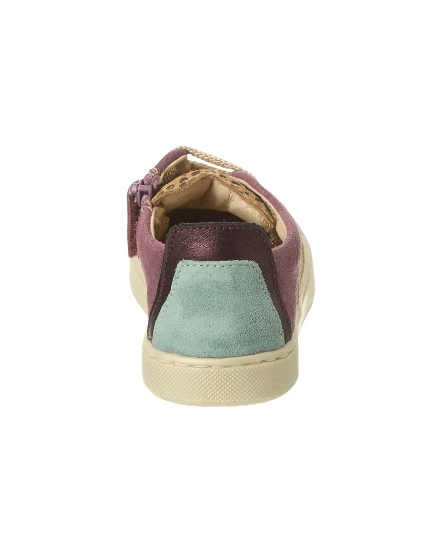 Naturino Trajan Zip Suede Sneaker