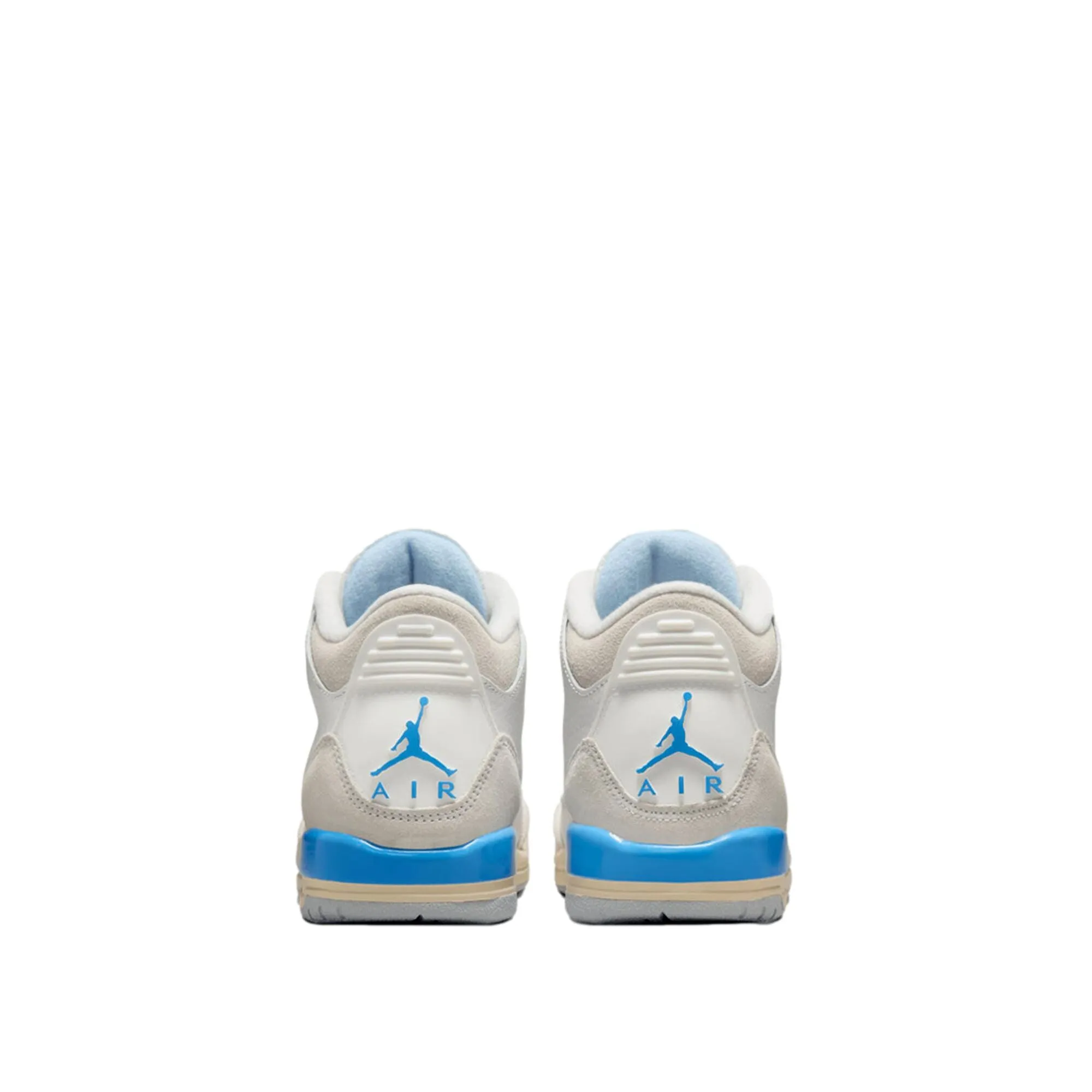 Nike Air Jordan 3 Retro Summit White/Hydrogen Blue  DM0967-101 Grade-School