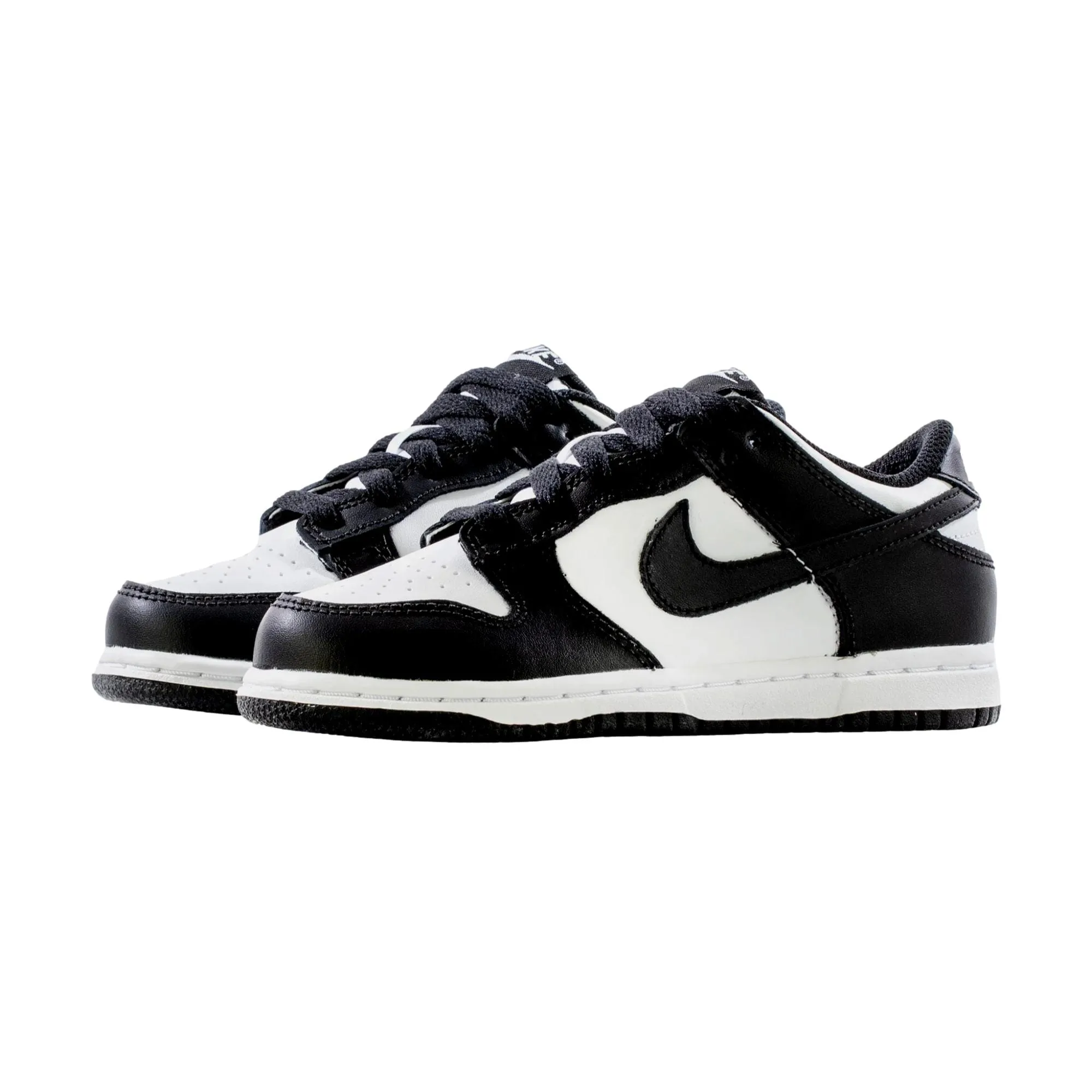 Nike Dunk Low White/Black-White  CW1588-100 Pre-School