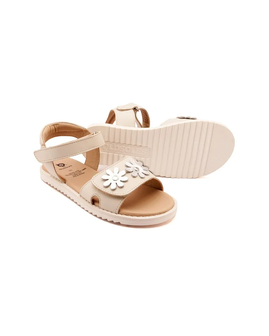 Old Soles Flower Sandy Leather Sandal