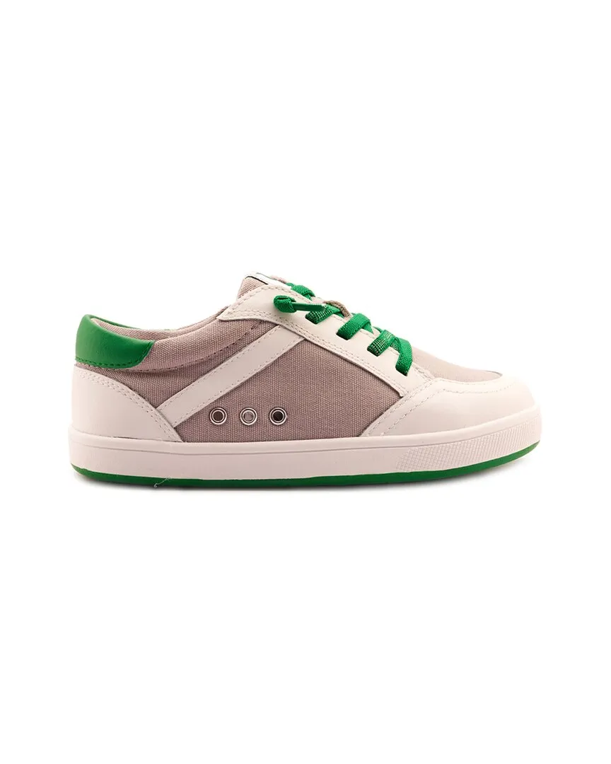 Old Soles Jet Leather & Canvas Sneaker