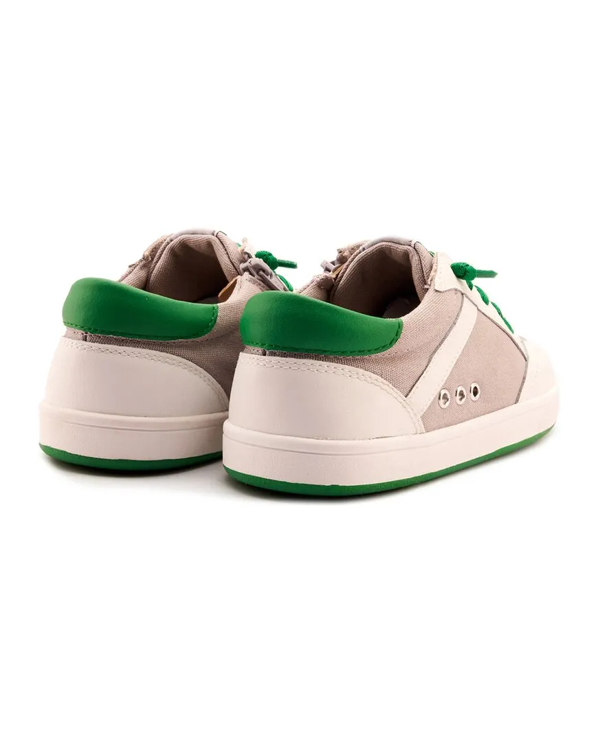 Old Soles Jet Leather & Canvas Sneaker