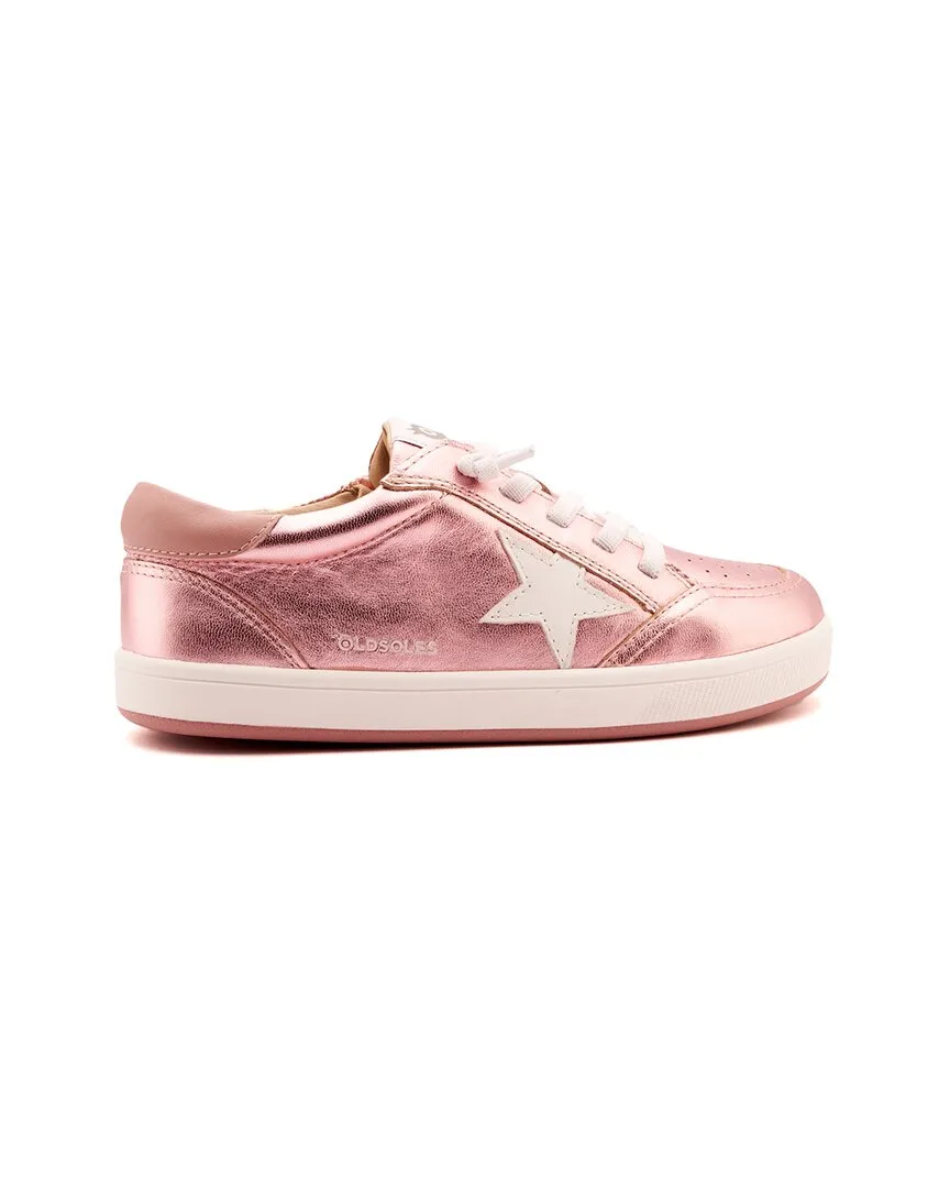 Old Soles Platinum Runner Leather Sneaker