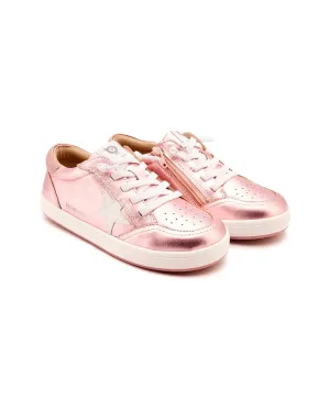 Old Soles Platinum Runner Leather Sneaker