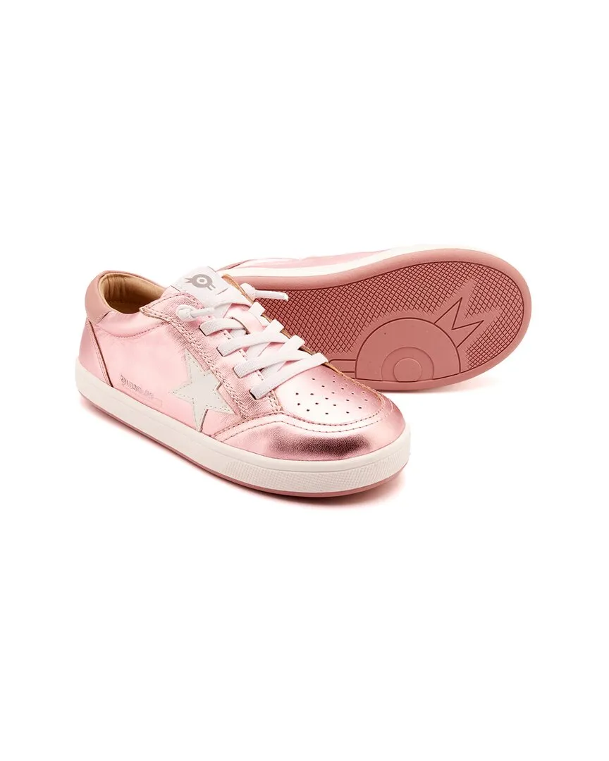 Old Soles Platinum Runner Leather Sneaker