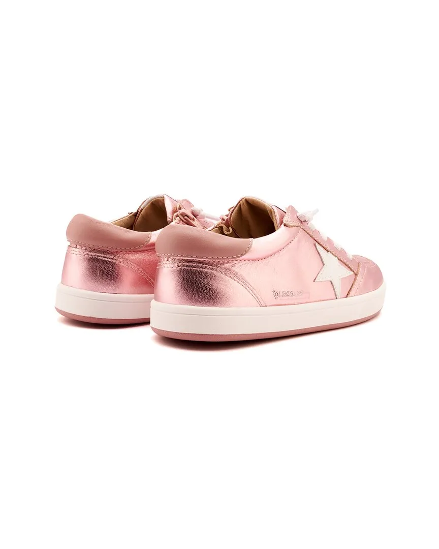 Old Soles Platinum Runner Leather Sneaker