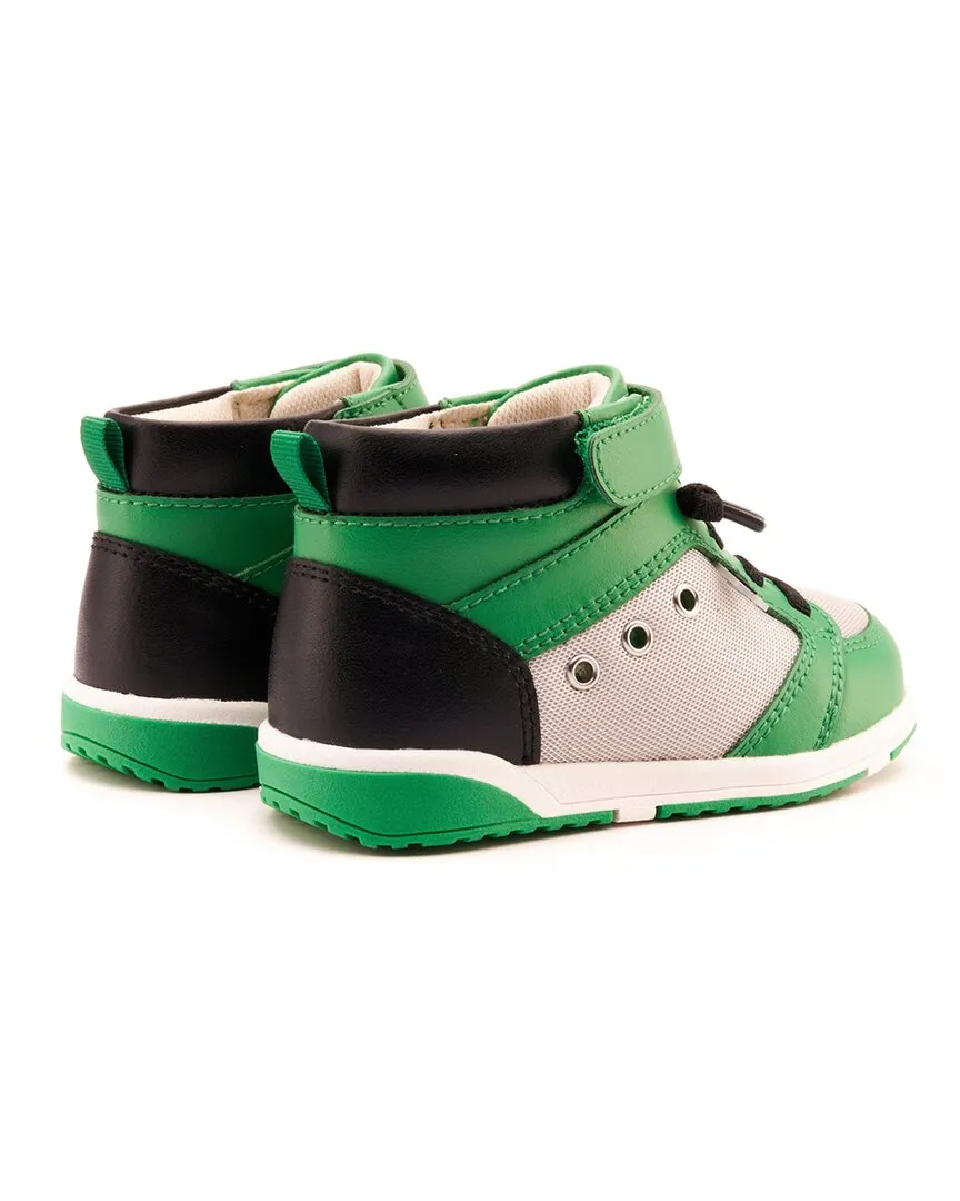 Old Soles Squad Mesh & Leather High-Top Sneaker