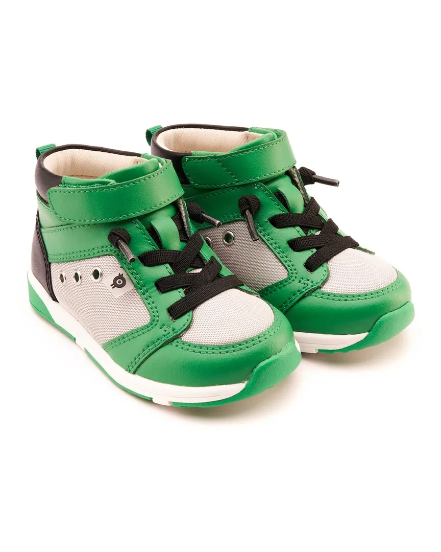 Old Soles Squad Mesh & Leather High-Top Sneaker