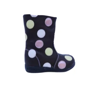 Pediped Girls Brown | Polka Dots Boots