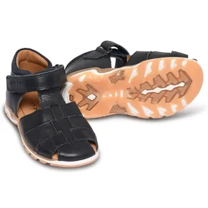 Pom Pom Sporty Velcro Sandal Navy