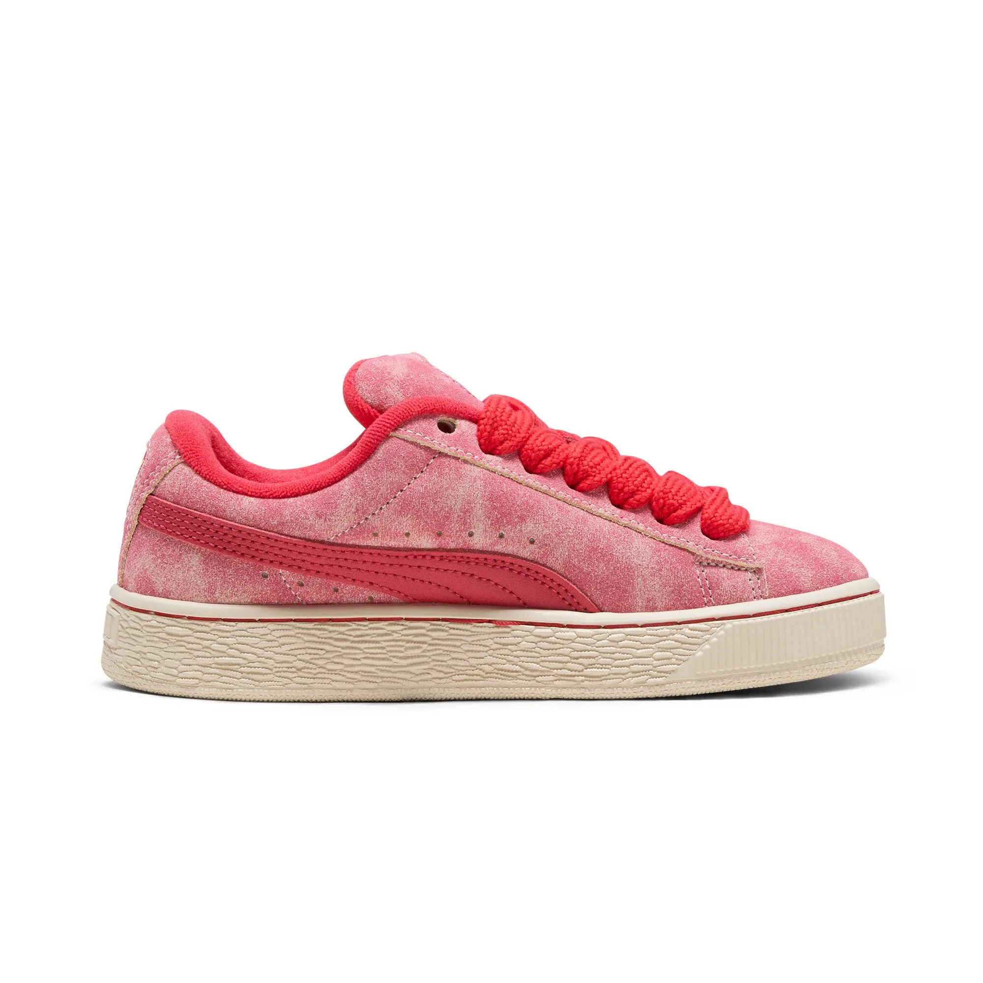 PUMA Big Kids' Scuderia Ferrari Desert Sun Suede XL Sneakers