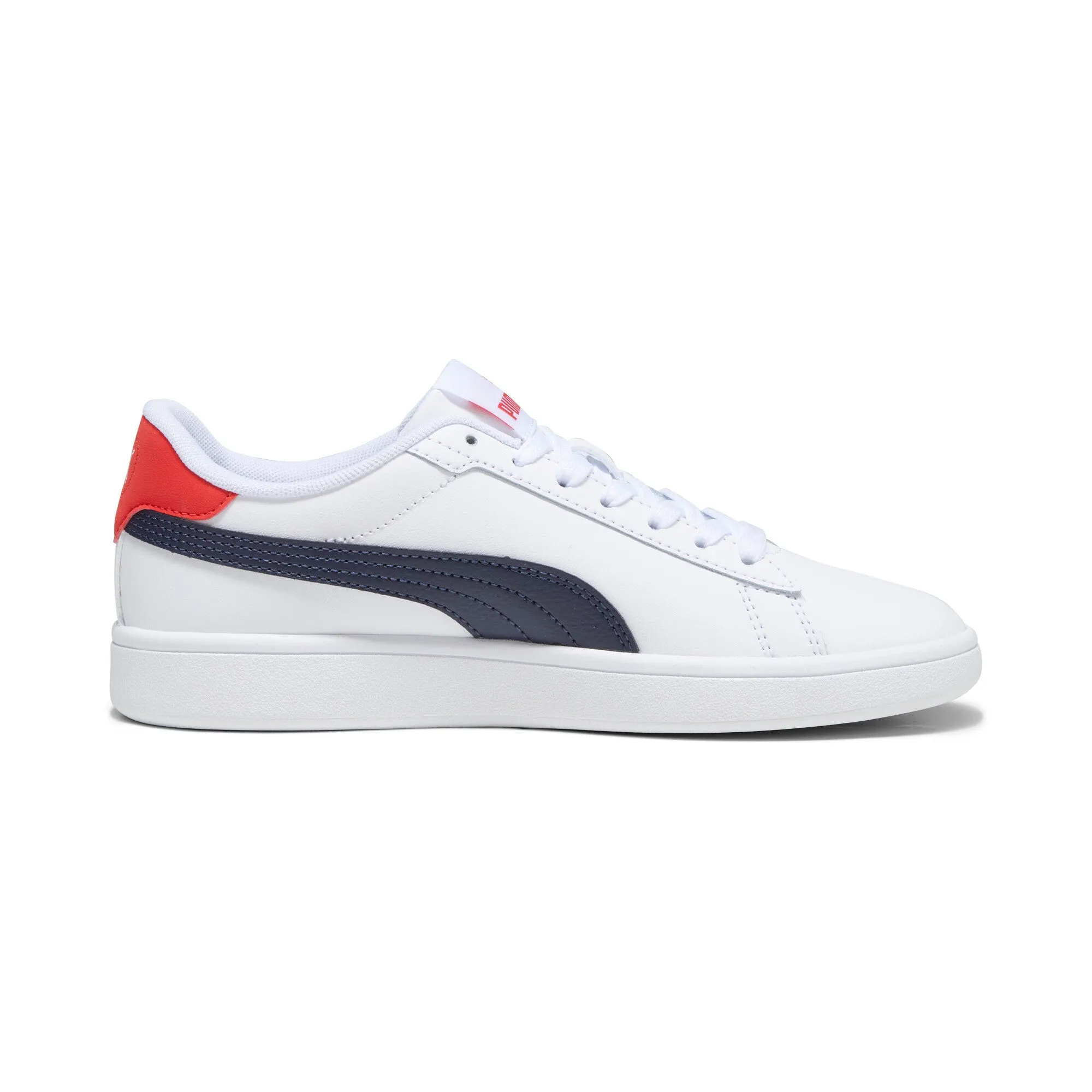 PUMA Big Kids' Smash 3.0 Leather Sneakers