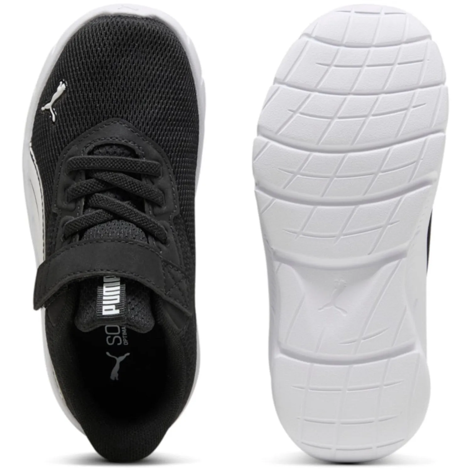 Puma Black FlexFocus Modern AC  PS Sneakers