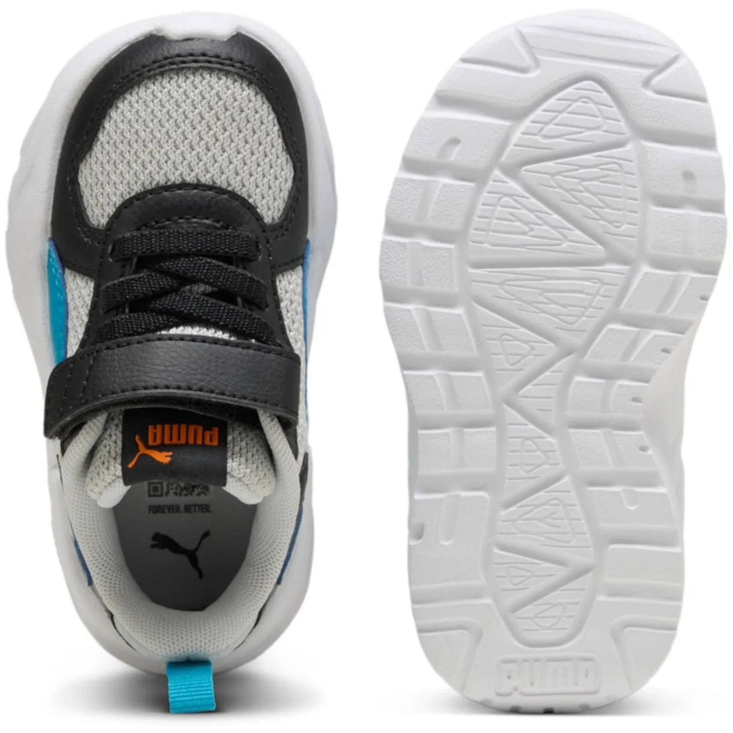 Puma Gray Trinity Lite AC  Inf Sneakers