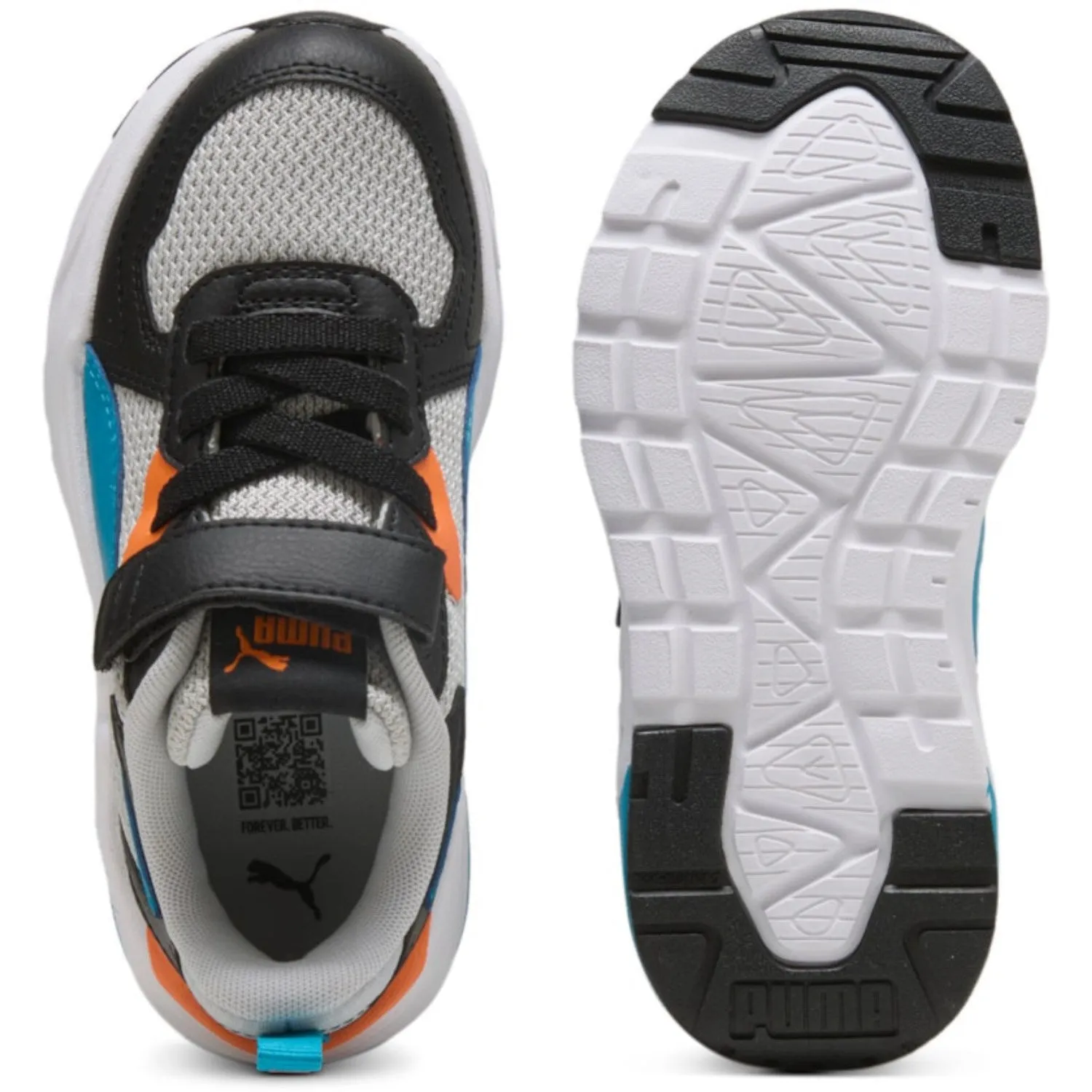 Puma Gray Trinity Lite AC  PS Sneakers