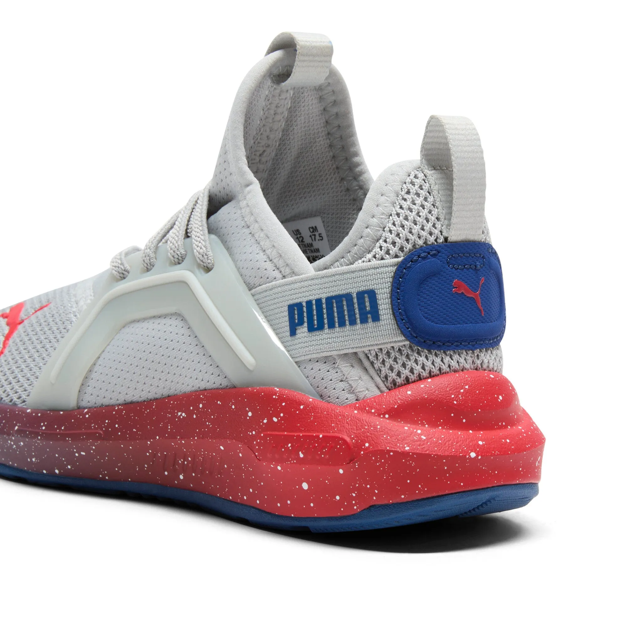 PUMA Little Kids Soft Enzo 5 Speckle Fade Sneakers