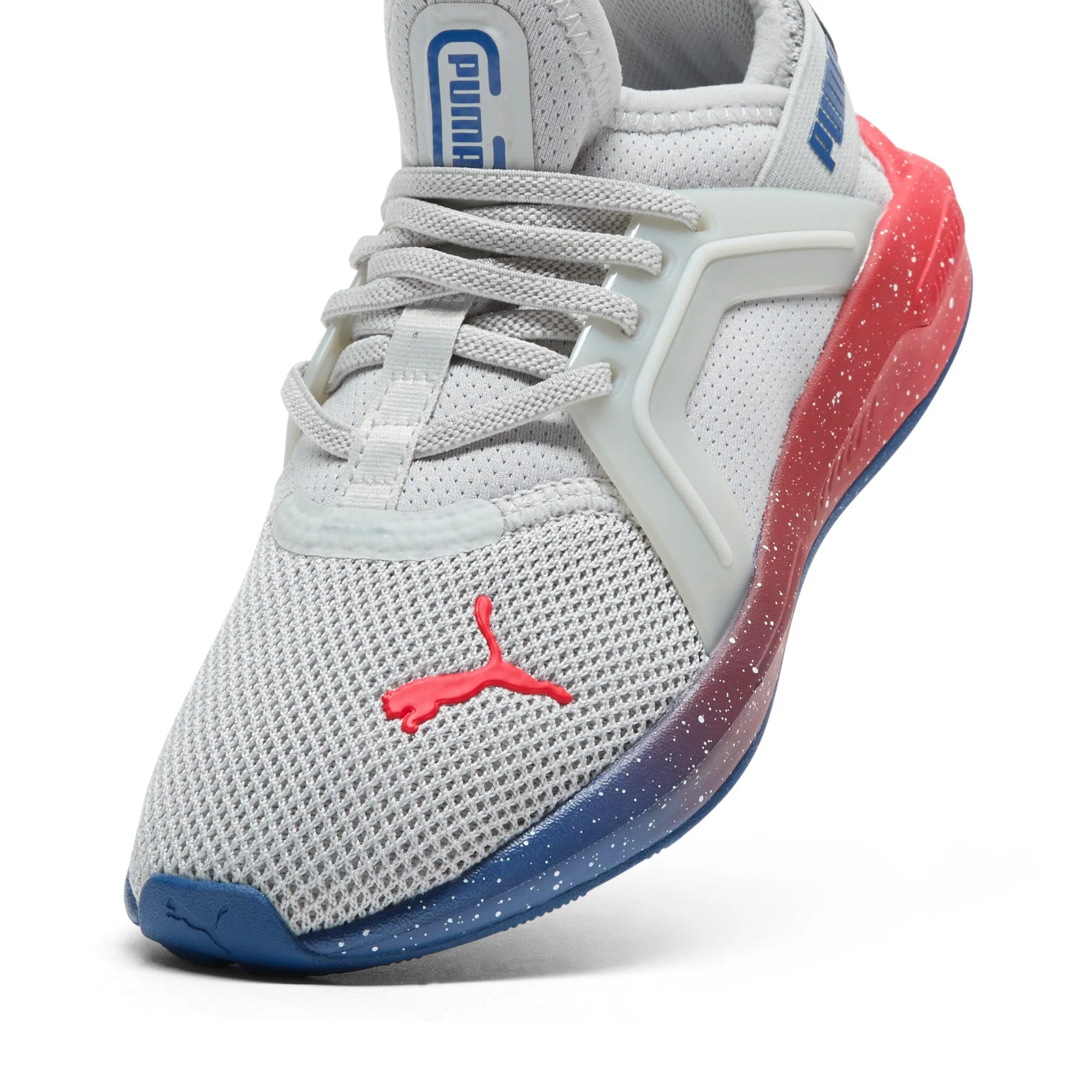 PUMA Little Kids Soft Enzo 5 Speckle Fade Sneakers
