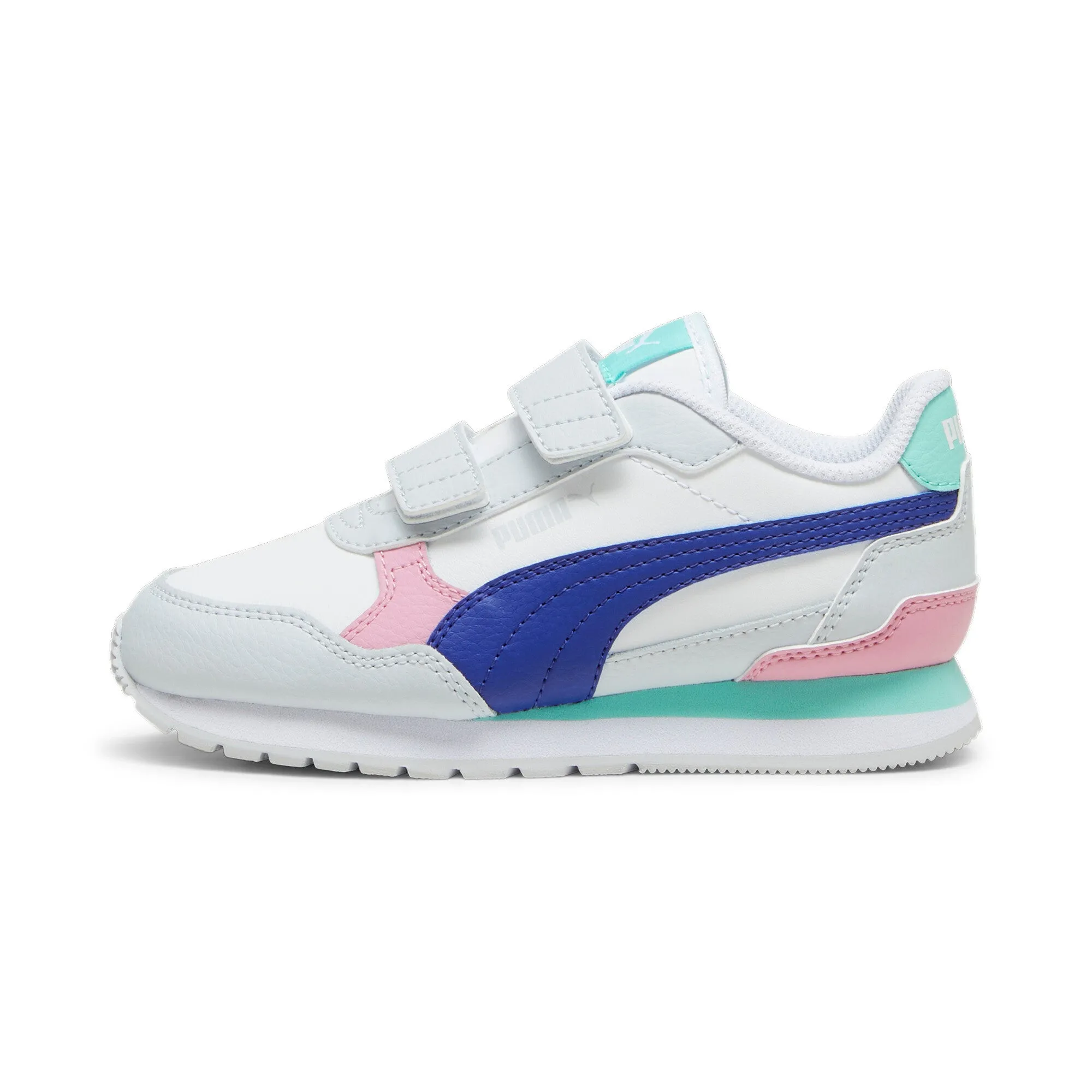 PUMA Little Kids ST Runner v4 Leather Sneakers