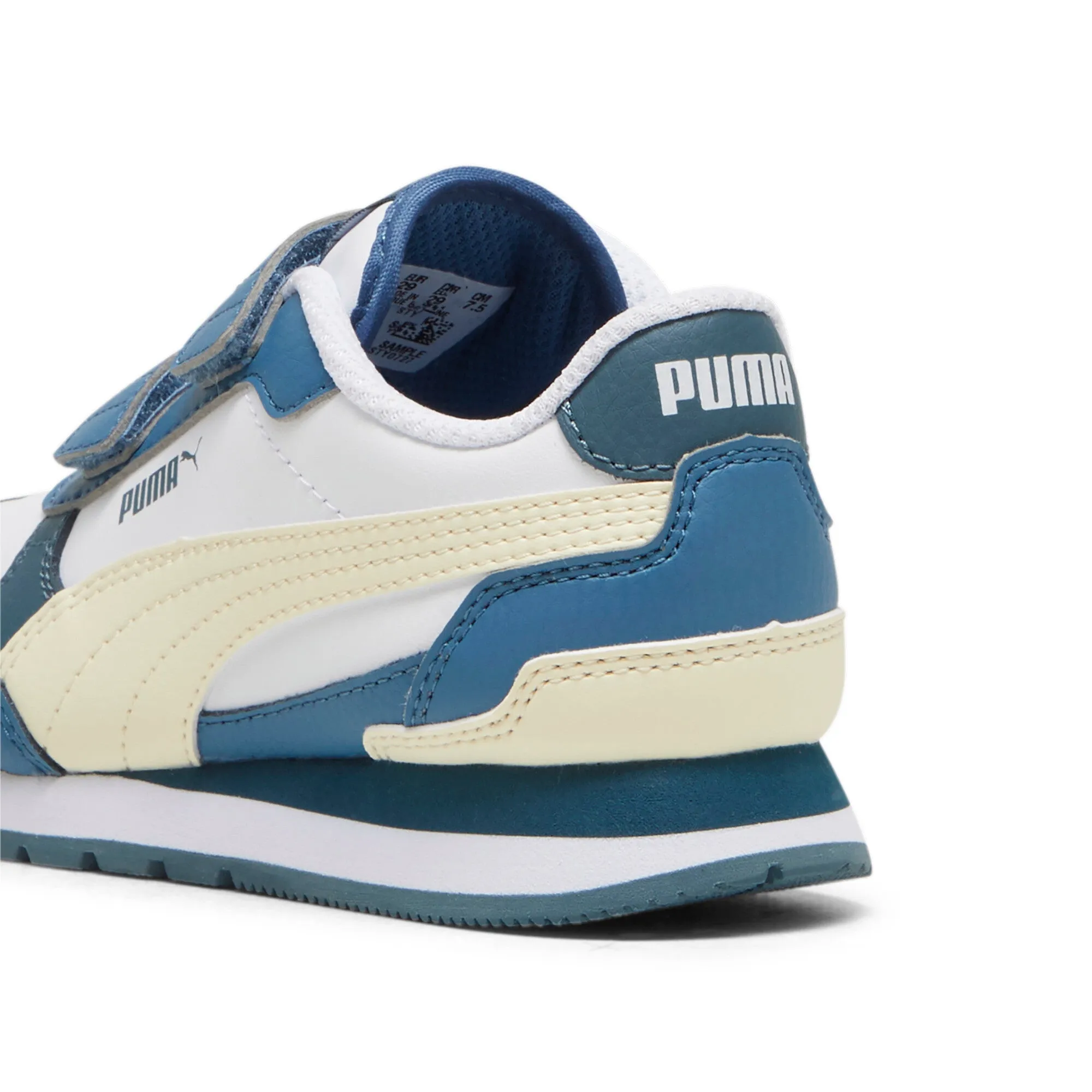 PUMA Little Kids ST Runner v4 Leather Sneakers