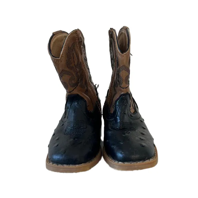 Roper Boys Black | Brown Boots