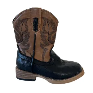 Roper Boys Black | Brown Boots