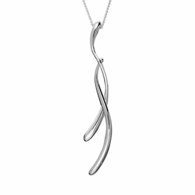 Sarah Jordan Sterling Silver Crescendo Necklace