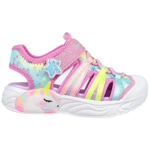 Skechers Unicorn Dreams Explorer Sandals Pink Multicolor