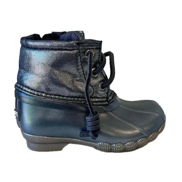 Sperry Girls Silver Boots