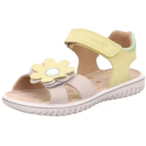Superfit Gelb/Wei Sparkle Sandal