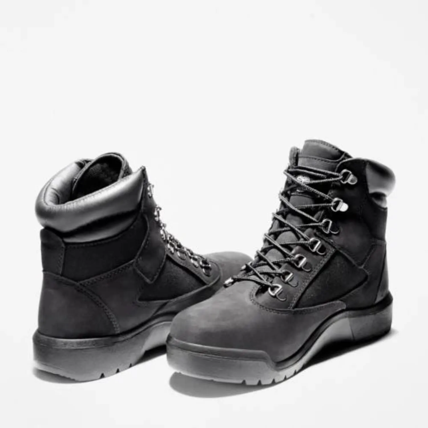 Timberland 6 Inch Field Boot Black Nubuck  TB-044990-001 Grade-School