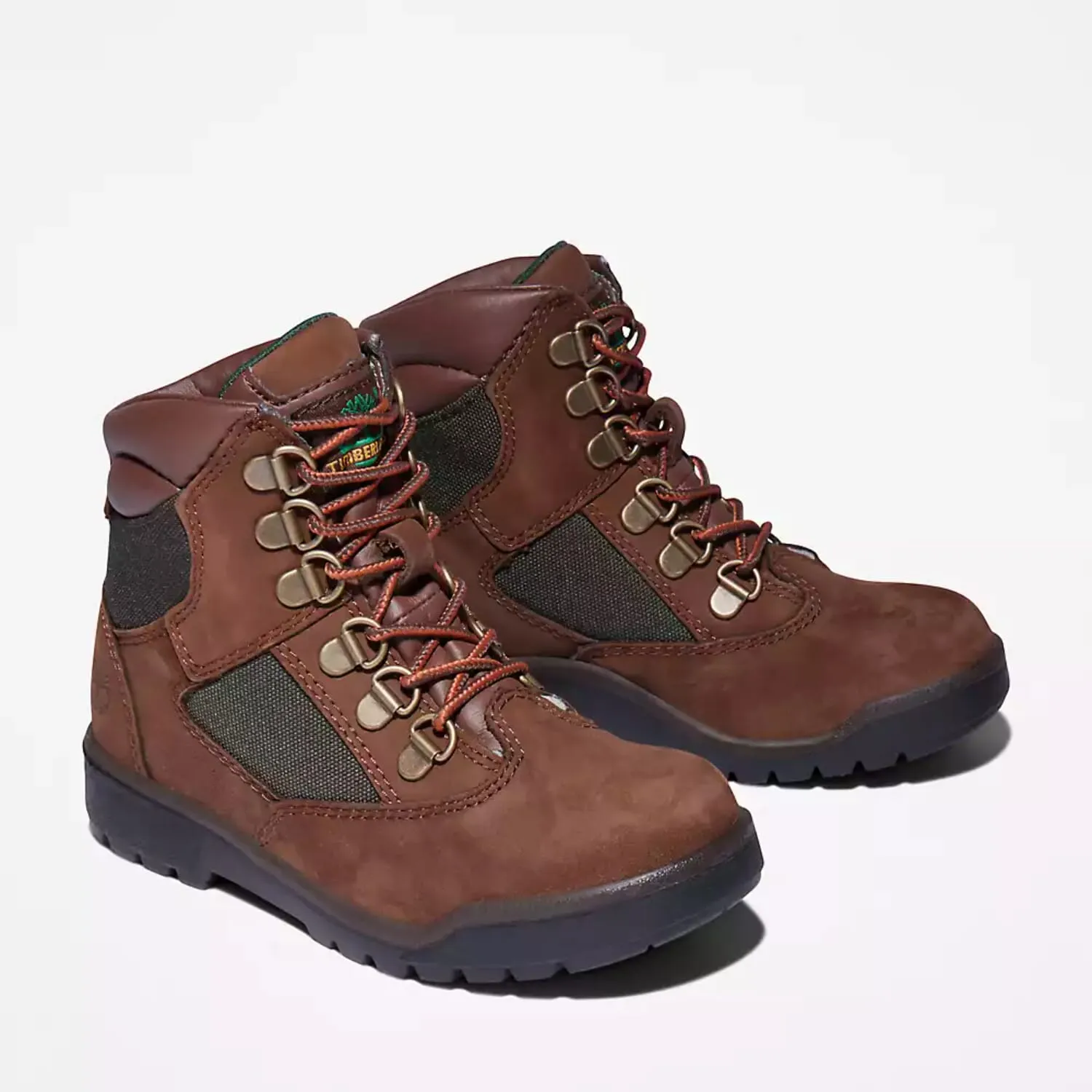 Timberland 6 Inch Field Boot Medium Brown Nubuck  TB-044992-214 Grade-School