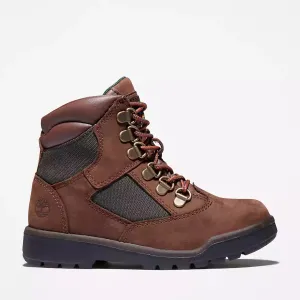 Timberland 6 Inch Field Boot Medium Brown Nubuck  TB-044992-214 Grade-School