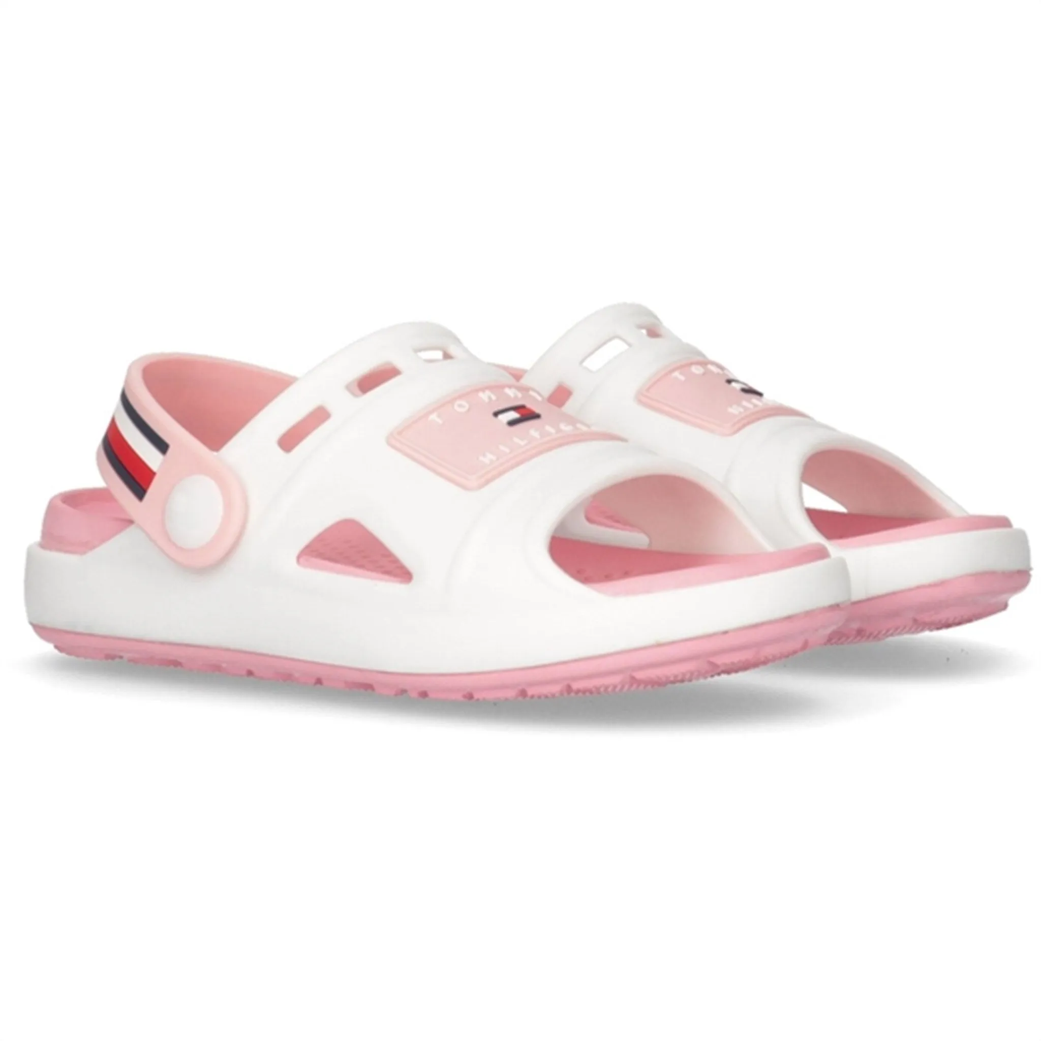 Tommy Hilfiger Comfy Sandal White/Pink