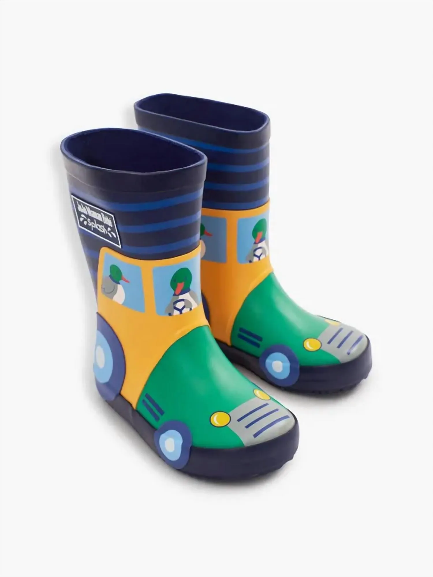 Tractor Wellies In Navy